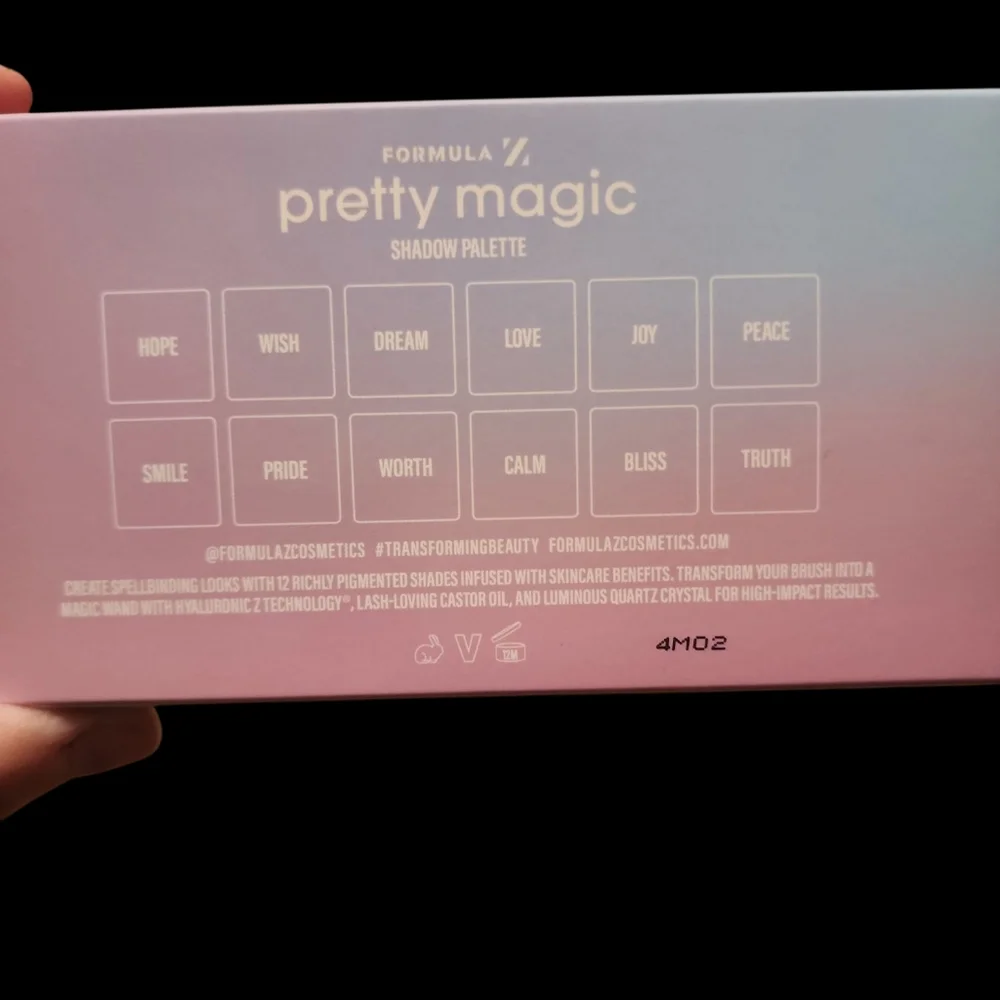Formula Z Pretty Magic Eyeshadow Palette - Pink & Neutral Shades